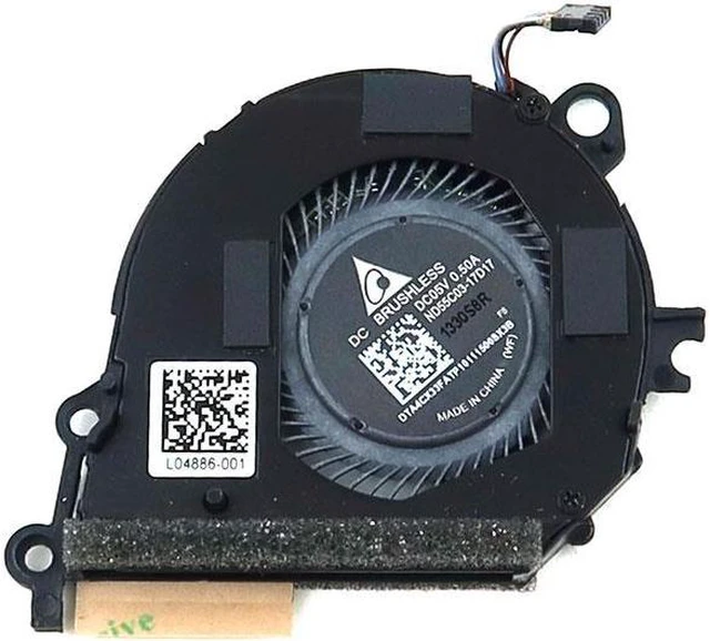 Main image of HP Spectre X360 13-AE 13T-AE Laptop Right Thermal CPU GPU Cooling FAN L04886-001 Laptop CPU Fans & Heatsinks - OEM