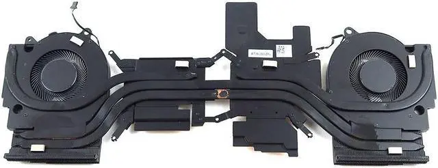 Main image of Dell G15 5510 Laptop Black Thermal CPU GPU Heatsink FAN Assembly 5YW78 05YW78 Laptop CPU Fans & Heatsinks