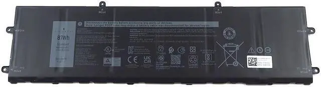 Main image of Genuine Dell Alienware X15 R1 X17 11.4V 87WH 7250MAH LI-ION Battery NR6MH Laptop Batteries
