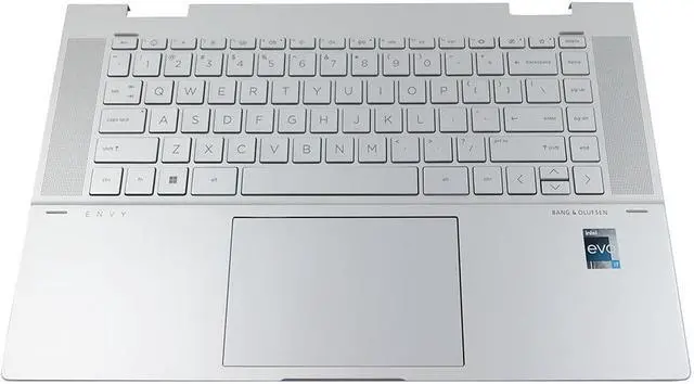 Main image of HP Envy 15-EW 15T-EW US English Keyboard Palmrest Touchpad Assembly N09669-001 Laptop Palmrest Touchpad Assembly