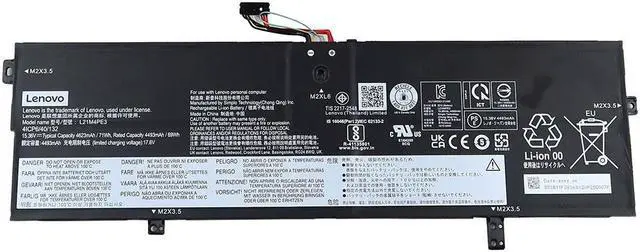 Main image of L21M4PE3 Genuine Lenovo Yoga 7 14IAL7 14ARB7 16IAP7 15.36V 4493MAH Battery 5B11F38367 Laptop Batteries