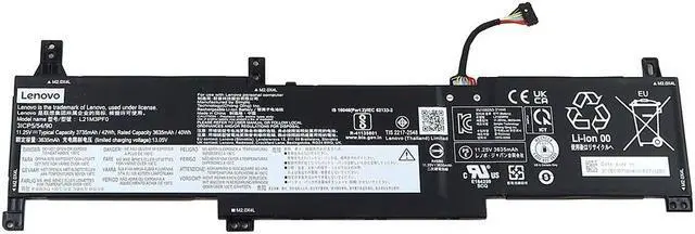Main image of L21M3PF0 Genuine Lenovo Ideapad 1 14 15 11.25V 42WH 3735MAH Battery 5B11D70895 Laptop Batteries