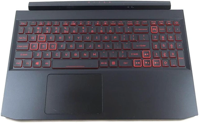 Used - Acceptable: Acer Nitro 5 N20C1 US English Keyboard Palmrest 