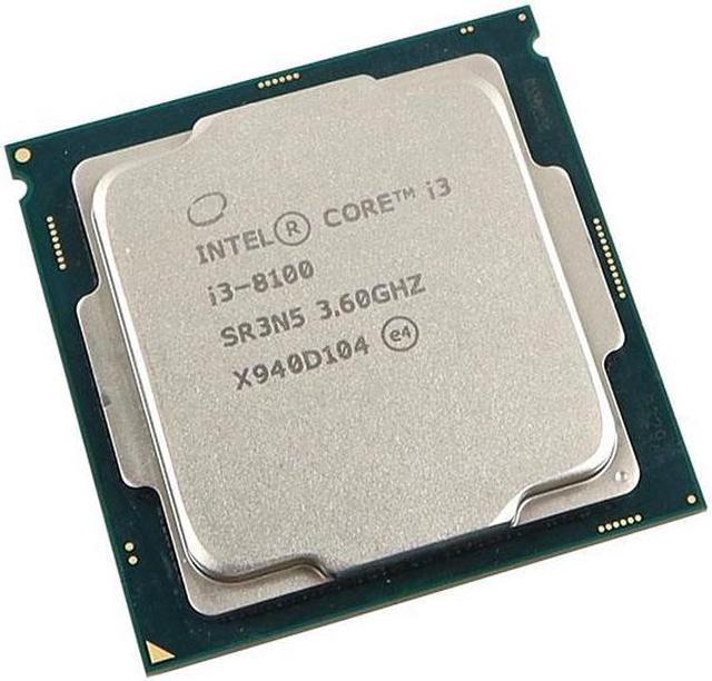 Used - Very Good: i3-8100 Intel Core 3.6GHZ Socket LGA1151 4-CORE 