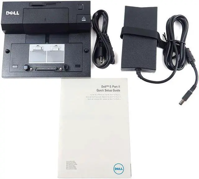 Main image of Pdxxf_N 0PDXXF Dell K07A E-PORT USB Video Power Ports Replicator Laptop Docking Station Pdxxf Docking Stations & Port Replicators