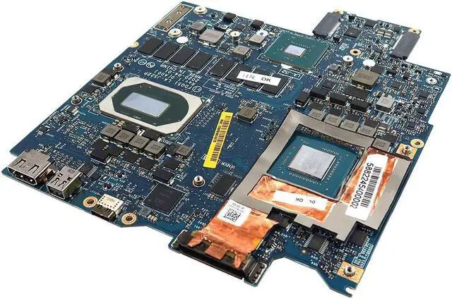 Main image of FDQ51 LA-J522P Dell Alienware M15 R3 Core I5-10300H 8GB RAM GTX1650TI 4GB Motherboard RK3FG Laptop Motherboards