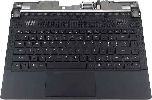 Main image of 52P24_UB1 052P24 Dell Alienware X14 R1 US English Black Keyboard Palmrest Touchpad Assembly 52P24 Laptop Palmrest Touchpad Assembly