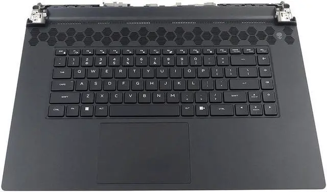 Main image of Dell Alienware M17 R5 R7 US English Keyboard Palmrest Touchpad Assembly Vnrxh Laptop Palmrest Touchpad Assembly