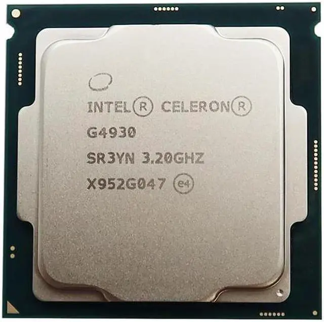 Main image of G4930 Intel Celeron 3.2GHZ Socket LGA1151 2-CORE 2-THREAD CPU Processor SR3YN Intel Core I3 I5 I7 LGA1151 Processors