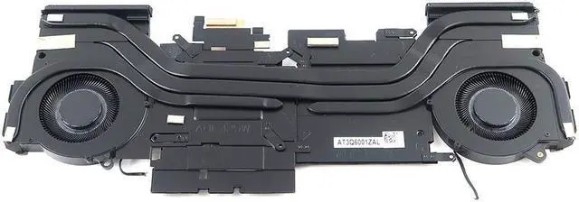 Main image of Dell Alienware M15 R7 Black Thermal CPU GPU Cooling Heatsink FAN Assembly 4J7GC Laptop CPU Fans & Heatsinks