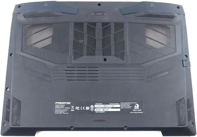 Main image of Acer Predator Helios 300 PH315-55 Abyss Black Bottom Base Cover 60.QGPN2.001 Laptop Base Assembly - OEM