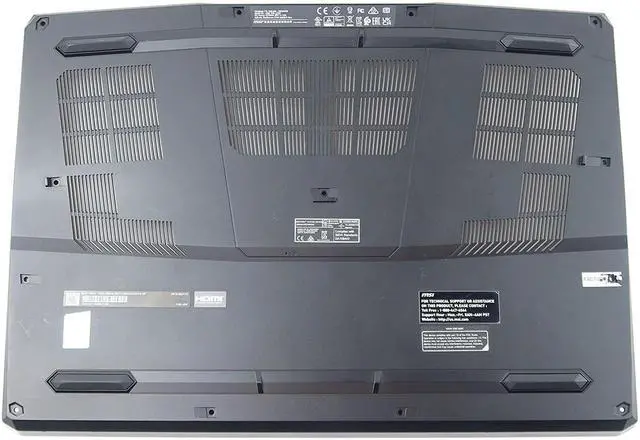Main image of MSI WE76 MS-17K3 11UM 11UK GP76 11UG Bottom Base Cover 307-7K3D222-M77 Laptop Base Assembly