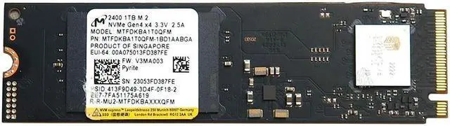 Used - Very Good: Solid State Drive MTFDKBA1T0QFM-1BD1AABGA