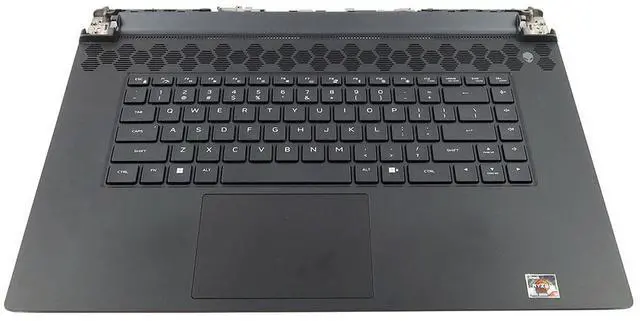 Main image of Dell Alienware M17 R5 R7 Black US Keyboard Palmrest Touchpad Assembly Vnrxh Laptop Palmrest Touchpad Assembly