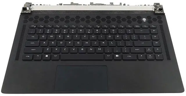 Main image of 5VHRX_UC2 05VHRX Dell Alienware X15 R1 R2 US English Keyboard Palmrest Touchpad Assembly 5VHRX Laptop Palmrest Touchpad Assembly