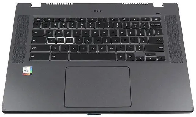 Main image of 6B.KCWN7.023_UC Acer Chromebook 516GE CBG516-1H Keyboard Palmrest Touchpad Assembly 6B.KCWN7.023 Laptop Palmrest Touchpad Assembly