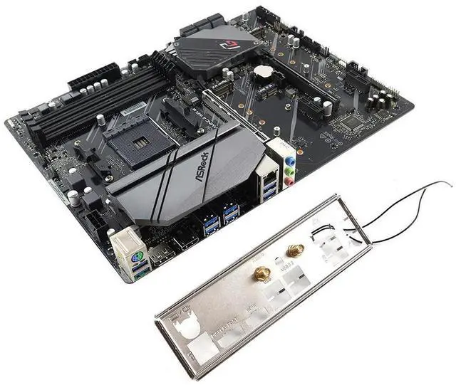 Main image of Desktop Motherboard 80-MXBBB0-A1A01 Compatible Replacement Spare Part for ASRock X570 Phantom Gaming 4 WiFi ax AMD Chipset Socket AM4 DDR4 USB HDMI DisplayPort SATA 6GB/s ATX