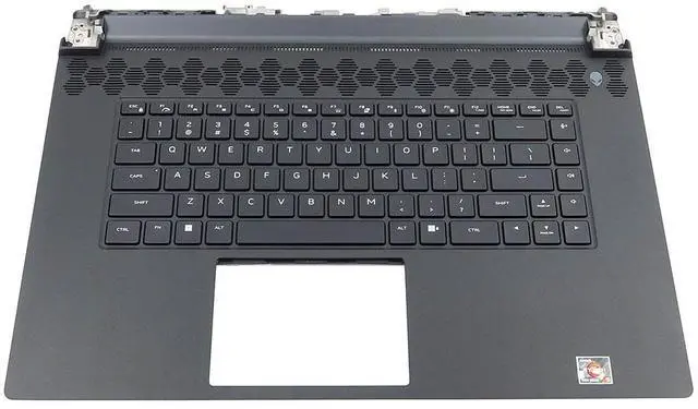 Main image of VNRXH_UC5 0VNRXH Dell Alienware M17 R5 R7 Laptop US Keyboard Palmrest Assembly Vnrxh NO Touchpad Laptop Palmrest Touchpad Assembly