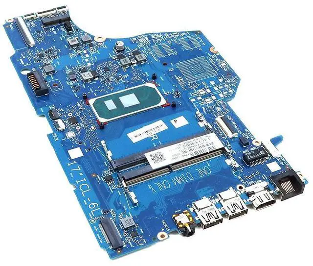 Alt view image 2 of 2 - 17" ICL-6L HP 17-BY 17T-BY Intel Core I3-1005G1 1.2GHZ CPU Laptop Motherboard L87450-001 Laptop Motherboards - OEM