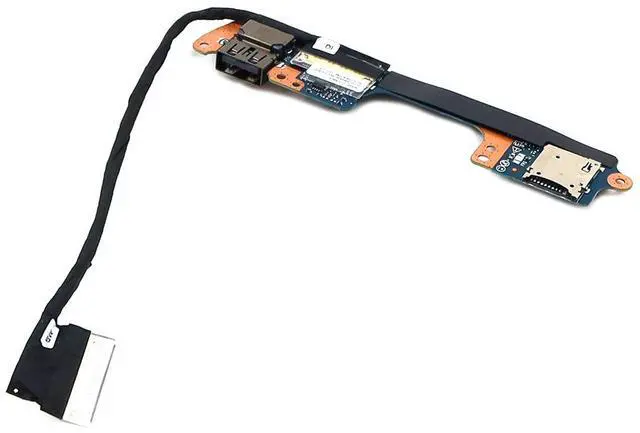 Main image of FDTJ8_UB 0FDTJ8 Dell Alienware X15 R1 R2 Micro SD Card Reader USB 3.2 I/O Board With Cable FDTJ8 I/O Boards- Video Audio USB IR DC TV PWR