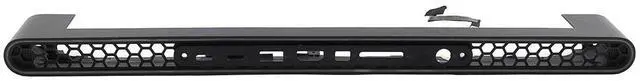 Main image of Dell Alienware M16 R1 Series Laptop Ventilation Rear I/O Cover Black 7RJMC Laptop Hinge Covers & Bezels