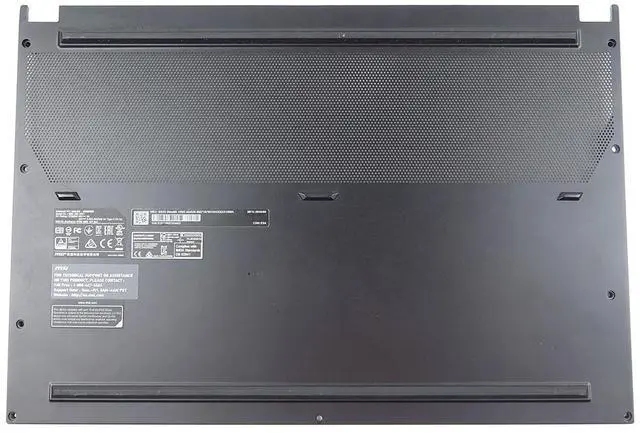 Alt view image 2 of 2 - MSI GS66 Stealth MS-16V1 MS-16V4 MS-16V3 Black Bottom Base Cover 307-6V1D216-Y31 Laptop Base Assembly - OEM