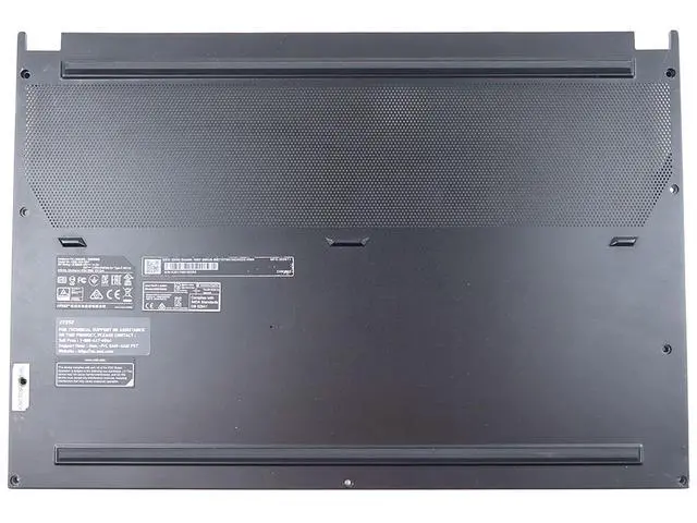 Alt view image 2 of 2 - MSI GS66 Stealth MS-16V1 MS-16V3 MS-16V4 Black Bottom Base Cover 307-6V1D213-Y31 Laptop Base Assembly - OEM