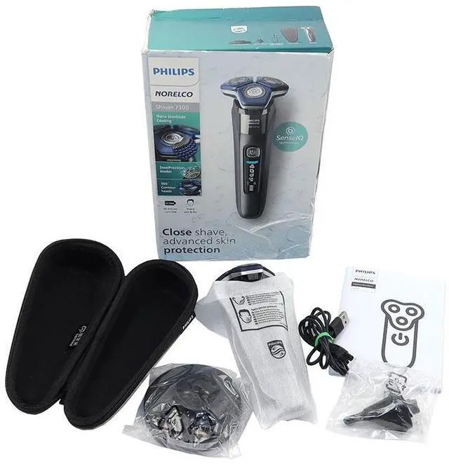 Main image of ELECTRIC SHAVER COMPATIBLE REPLACEMENT SPARE PART FOR PHILIPS S7887/92 NORELCO 7300 SENSEIQ POP-UP TRIMMER WET AND DRY