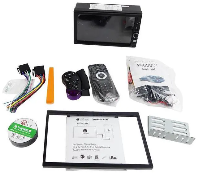 Main image of F730C Double DIN CAR Radio 7" TFT LCD Touchscreen Compatible FOR Universal Cars Series Automotive