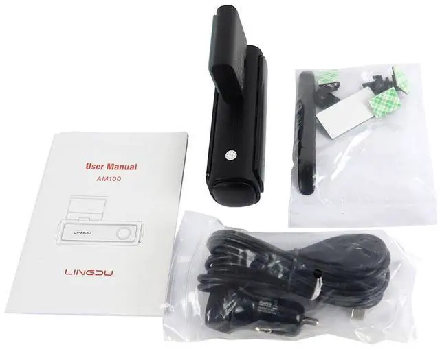 Main image of FRONT DASH CAMERA COMPATIBLE REPLACEMENT SPARE PART FOR LINGDU AM100 5GHZ WIFI 4K 3840X2160 GPS NIGHT VISION MODE