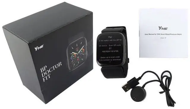 Main image of SMART WATCH COMPATIBLE REPLACEMENT SPARE PART FOR YHE S7 AIR PUMP BAND BLOOD PRESSURE MONITOR SLEEP AND SPORTS TRACKING