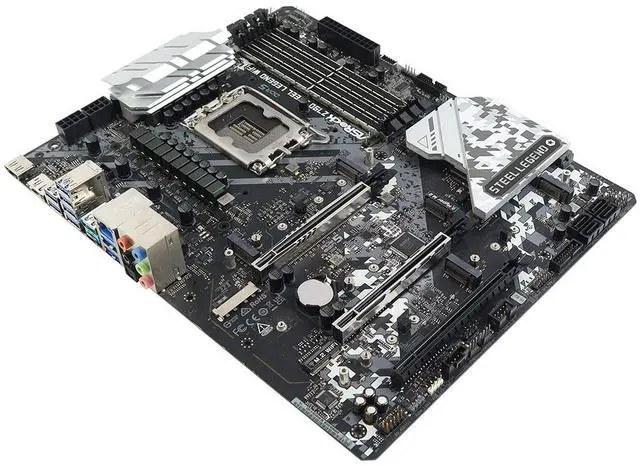 Main image of 80-MXBKD0-A1A02_UA1 Asrock Z790 Steel Legend Wifi Intel LGA1700 DDR5 Hdmi DP Motherboard NO I/O Intel LGA1700 Motherboard