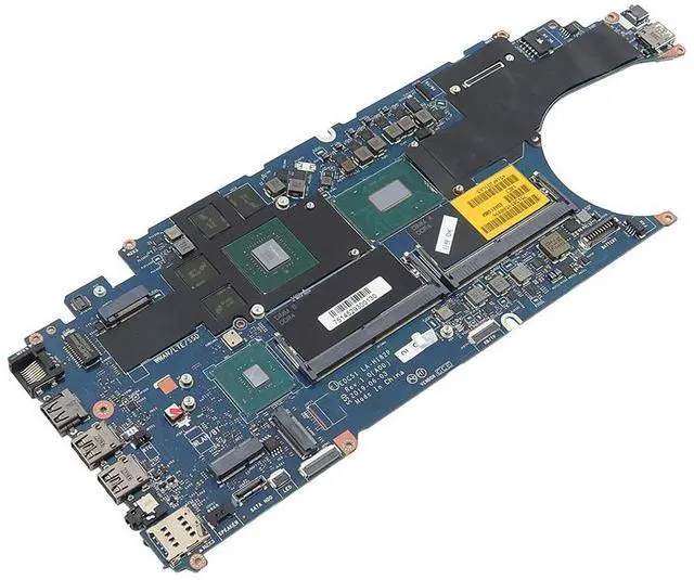 Main image of EDC51 LA-H182P Dell Precision 3541 Intel Core I7-9750H Quadro P620 4GB Laptop Motherboard GJJW0 Laptop Motherboards