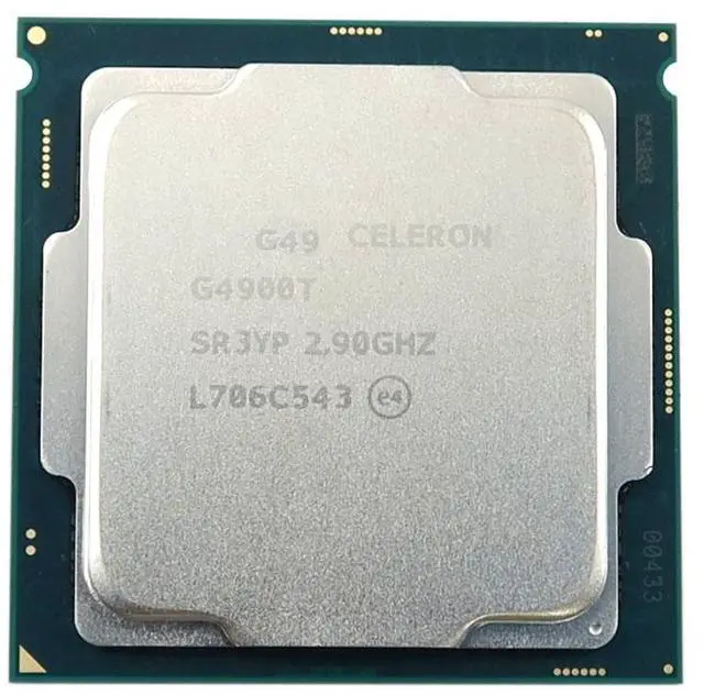 Main image of G4900T Intel Celeron 2.9GHZ Socket LGA1151 2-CORE 2-THREAD CPU Processor SR3YP Intel Core I3 I5 I7 LGA1151 Processors
