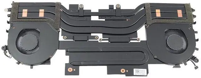 Main image of Lenovo Yoga PRO 9 16IRP8 Laptop CPU GPU Cooling Heatsink FAN Assembly 5H40S20878 Laptop CPU Fans & Heatsinks