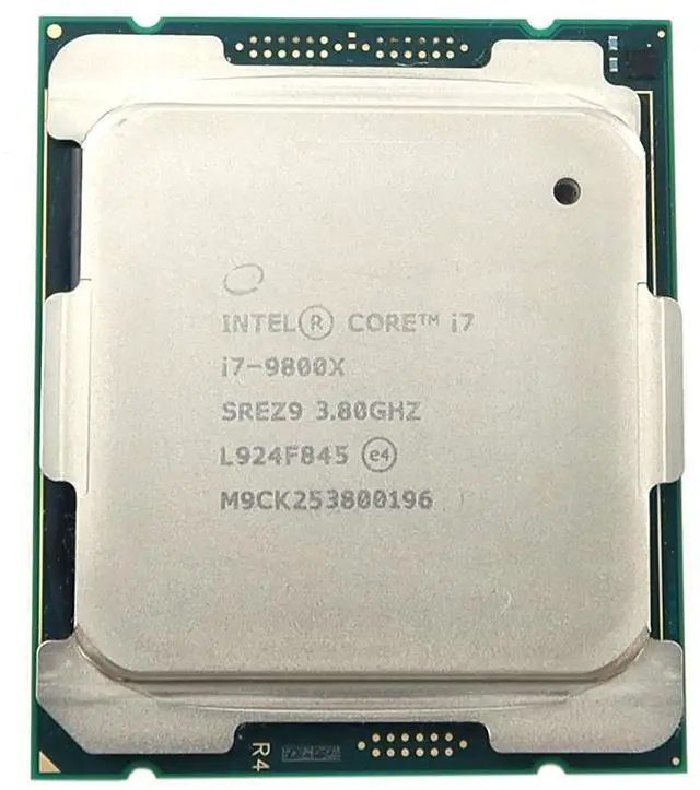 Main image of i7-9800X Intel Core 3.8GHZ Socket LGA2066 8-CORE 16-THREAD CPU Processor SREZ9 Intel Core I5 I7 I9 LGA2066 Processors