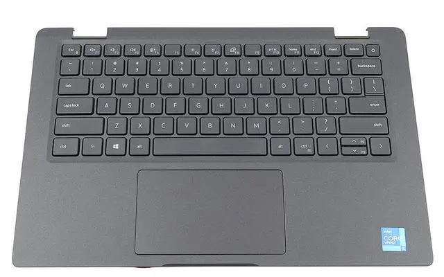 Main image of Dell Latitude 7420 Laptop US English Keyboard Palmrest Touchpad Assembly 7HD7X Laptop Palmrest Touchpad Assembly