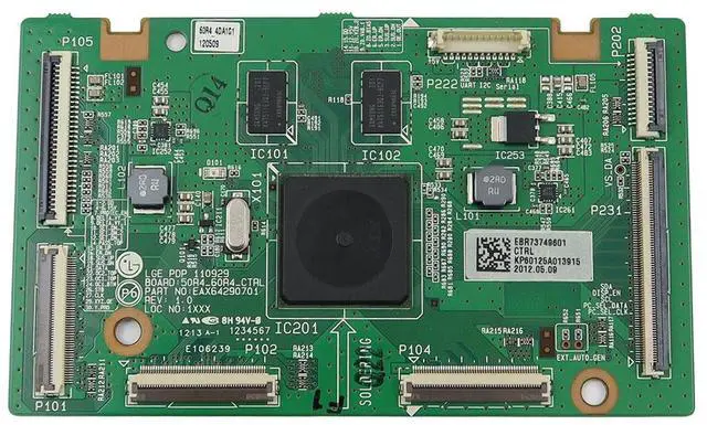 Main image of 50R4_60R4_CTRL LG 60PA5500 Series TV Main Logic Control Board EBR73749601 I/O Boards- Video Audio USB IR DC TV PWR
