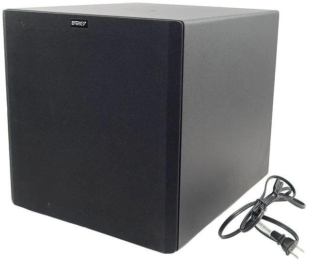 Main image of POWER-SUB-12_UB Energy POWER-SUB-12 100-240V 35-120HZ 75-150W 12" Active Subwoofer Matte Black Speakers