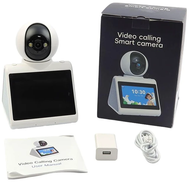 Main image of VIDEO CAMERA COMPATIBLE REPLACEMENT SPARE PART FOR CIAJIE C40P 4.3" WIFI 1080P MOTION DETECTION INDOOR TWO WAY WHITE