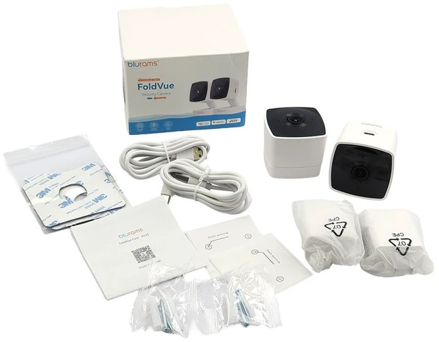 Main image of A12S_NOB Blurams A12S 4-PACK 2K 1296P 5GHZ Wifi Bluetooth APP Control Indoor Camera Digital Camera