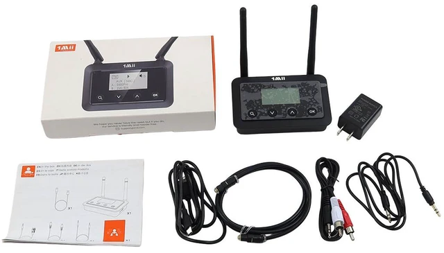 Main image of B03+ 1MII RCA Optical AUX Bluetooth 5.3 TV Home Stereo 2IN1 Transmitter Receiver Infrared & Wireless Receivers