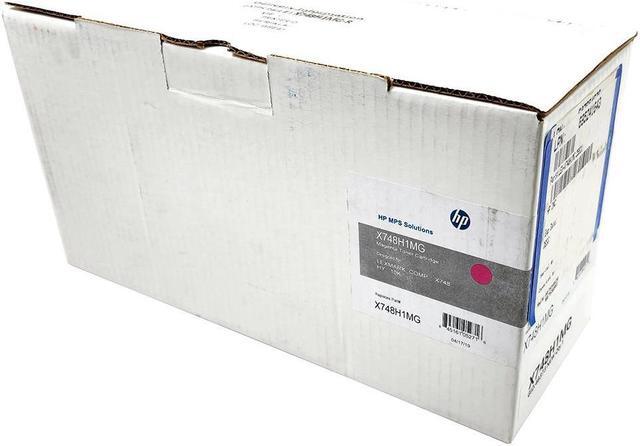 X748H1MG Return Program High-Yield Toner, 10,000 Page-Yield, Magenta X748H1MG Return Program High-Yield Toner, 10,000 Page-Yield, Magenta