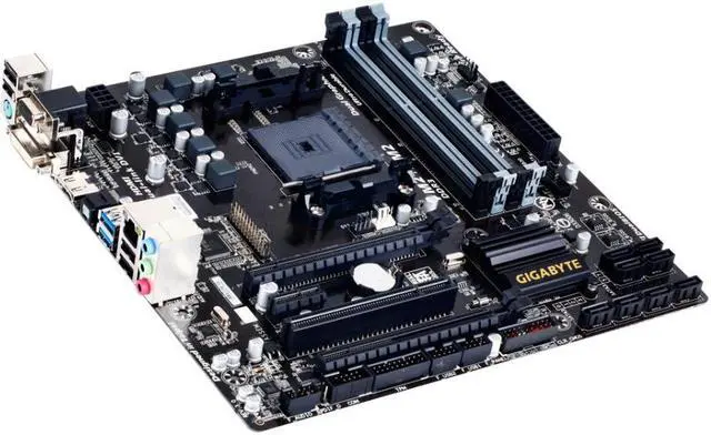 Alt view image 4 of 10 - GIGABYTE GA-F2A88XM-D3H FM2+ / FM2 AMD A88X (Bolton D4) SATA 6Gb/s USB 3.0 HDMI Micro ATX AMD Motherboard