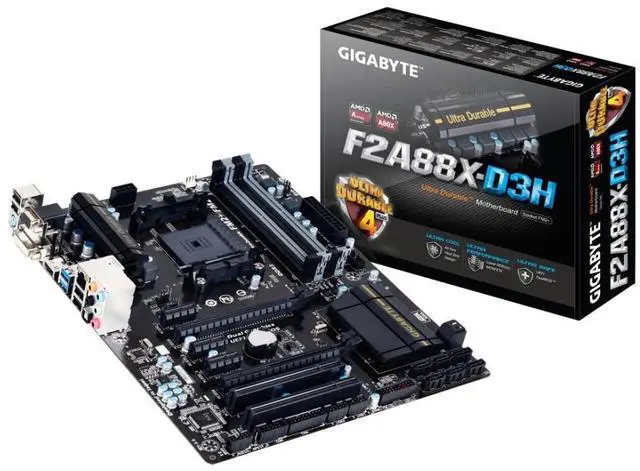 Alt view image 5 of 6 - GIGABYTE GA-F2A88X-D3H --- FM2+ / FM2 AMD A88X (Bolton D4) SATA 6Gb/s USB 3.0 HDMI ATX AMD Motherboard