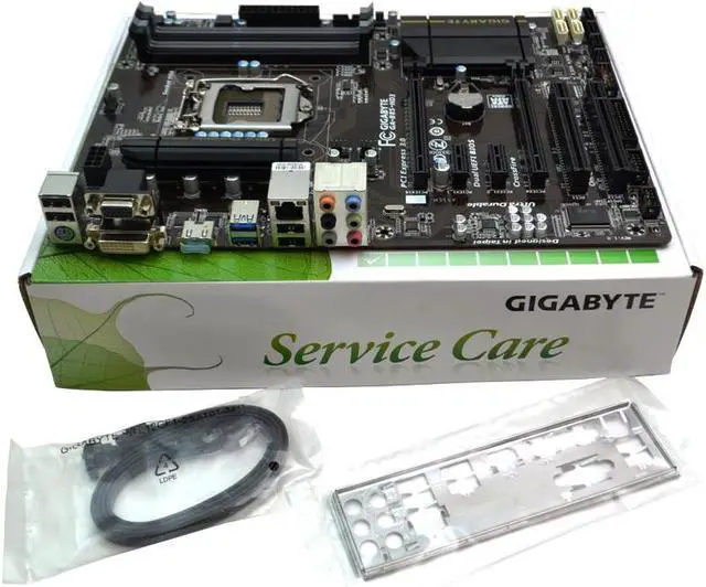 Alt view image 5 of 6 - Gigabyte GA-B85-HD3 Desktop Motherboard - Intel B85 Express Chipset - Socket H3 LGA-1150