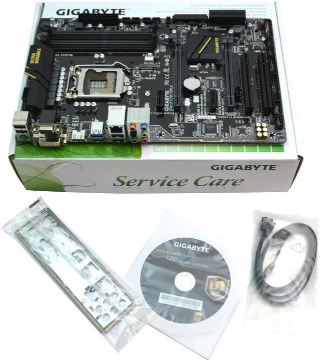 Alt view image 4 of 4 - Gigabyte LGA 1151 Z170 HDMI 2-Way CrossFire ATX DDR4 Motherboards GA-Z170-HD3