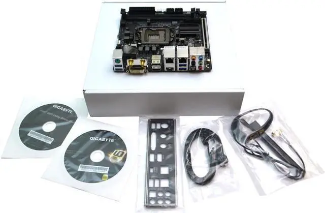 Alt view image 6 of 6 - GIGABYTE GA-Z270N-WIFI (rev. 1.0) LGA 1151 Intel Z270 HDMI SATA 6Gb/s USB 3.1 Mini ITX Motherboards - Intel