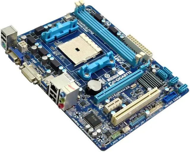 Main image of GA-A55M-DS2 rev.3.0 Gigabyte GA-A55M-DS2 R.3.0 No I/O AMD SOCKET FM1 Motherboards