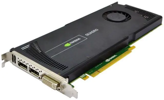 Main image of Quadro 4000 671137-001 Nvidia 2GB 2X Displayport DVI PCI-E Graphics Video Card PCI-EXPRESS Video Cards